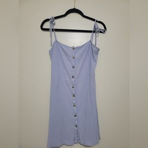 Topshop mini baby blue dress